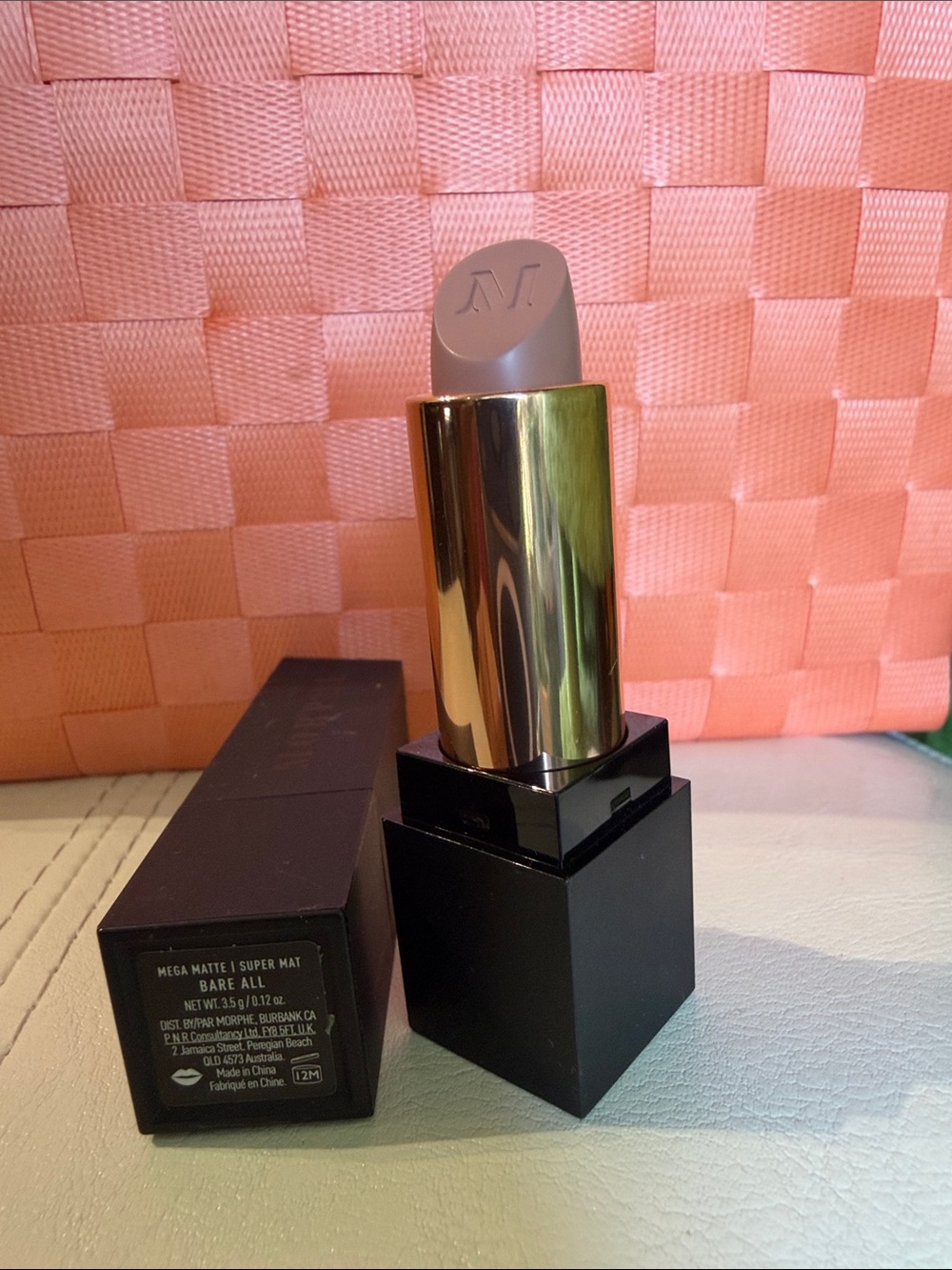 Morphe Bare All Matte Lipstick - Neutral Beige Nude